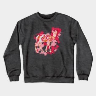 Roe buck boho Crewneck Sweatshirt